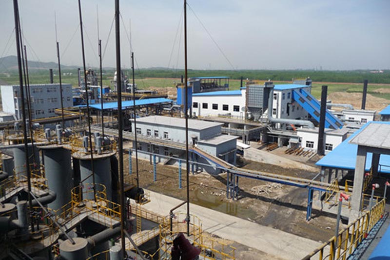 山東日照還原鐵工程